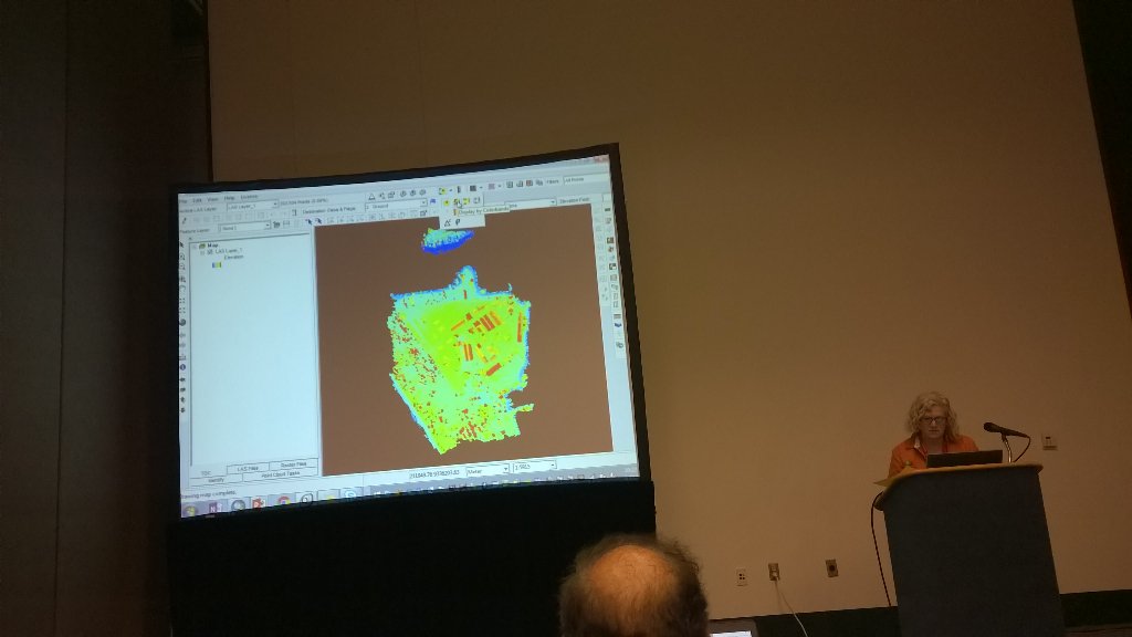 steve_snow_'s tweet photo. #igtf2016 @LP360_GIS #ArcGIS autoclassification tools lp360 #gis #uav #imagery pt cloud https://t.co/8B3fkzesTF