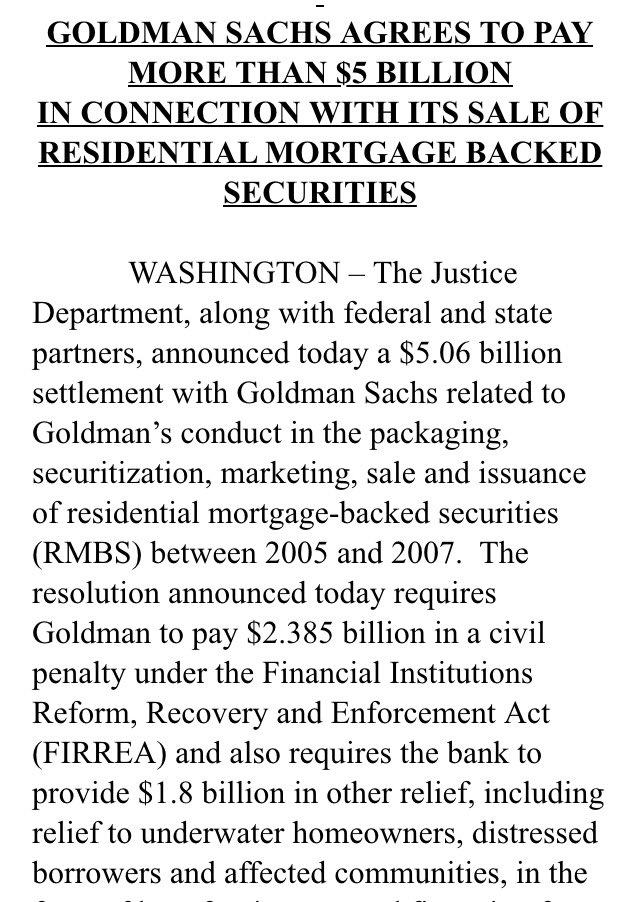 mattdpearce's tweet image. INBOX: Goldman Sachs is gonna pay a $5 billion fine for pumping gas into the doomsday machine.