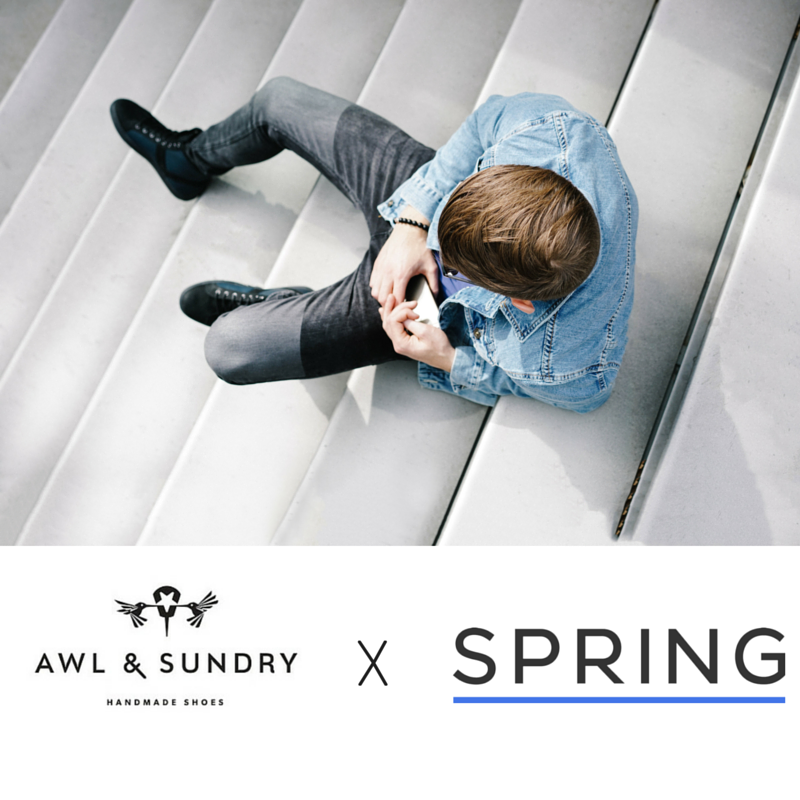 AwlandSundry's tweet photo. Mark your calendars, something great is coming! Prepare for a new collaboration with @spring. Tomorrow we are live! https://t.co/1kPoYDOMB2