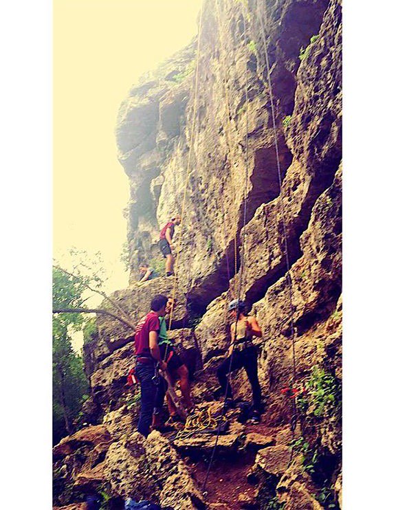 Our <a href="/TXSToutdoors/">Txst Outdoor Center</a> friends had a great time this weekend at Reimers Ranch ATP! Thanks Erica for this awesome pic!