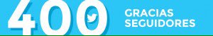 VisualizarCL's tweet image. Gracias amigos ya somos 400!
Un abrazo!