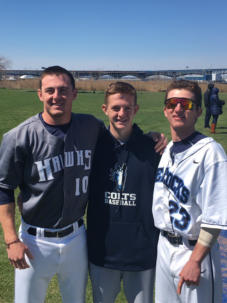 scottarnott5's tweet photo. Way more important than any game. Nothing can take this away from these 3...not on this day or any day. https://t.co/9y3hqaAg5N