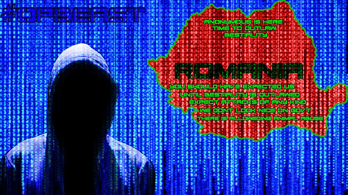 _RektFaggot_'s tweet photo. #Anonymous #OpBeast
#Romania #Hungary #Finland We are here now time to outlaw BESTIALITY! #TooLateToExpectUs https://t.co/WBm6FIazg1