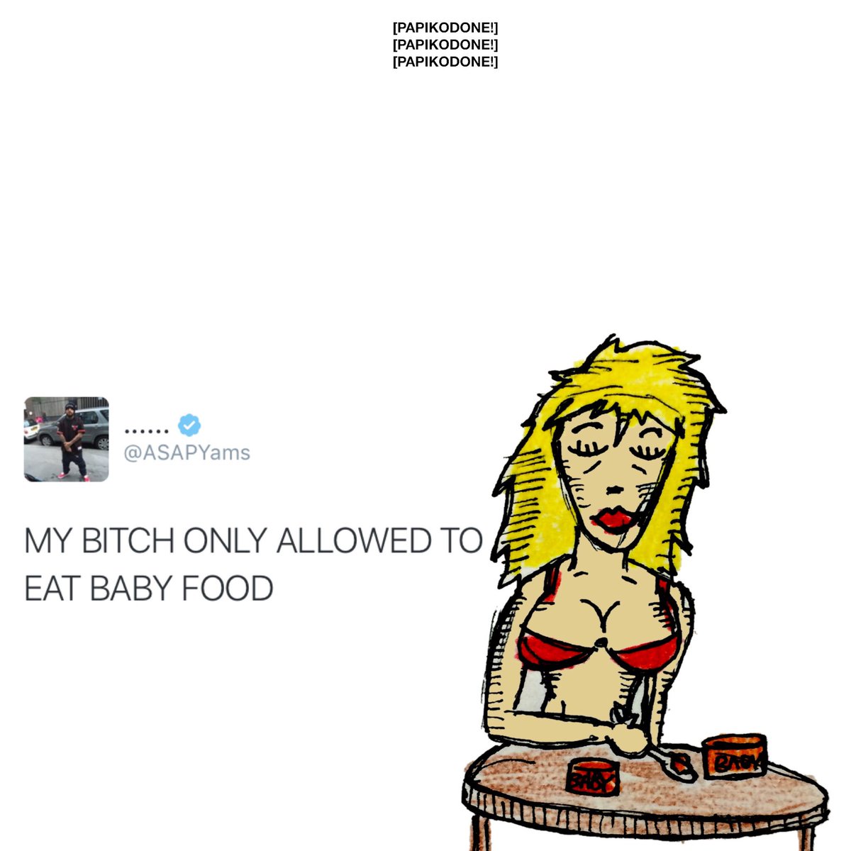 kodone's tweet photo. RIP YAMS https://t.co/GjYos4Ban9