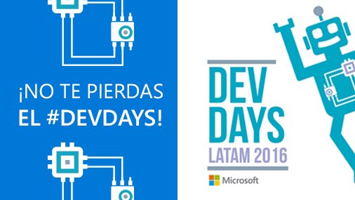 msdevlatam's tweet image. ¡Ya llega #DevDays! ¿Qué esperas para obtener tu entrada? spr.ly/6012BiUBa #GraciasDevDays