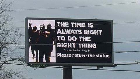 JVP409forever's tweet photo. Billboard on 322 before the Harley shop. https://t.co/r3lJuqFkbU