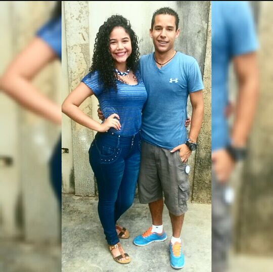 Supersonicbboy's tweet photo. Con mi alumna greñuda @RomnelysF *---* https://t.co/QWVCjETQMj