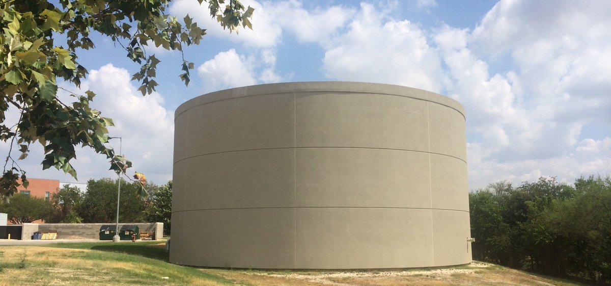 DNTanks's tweet photo. @DNTanks built 1.0MG #TESTank for #NortheastLakeviewCollege for saving energy costs. Details:https://t.co/RSXwkrJfdV https://t.co/rLfbF2BScZ
