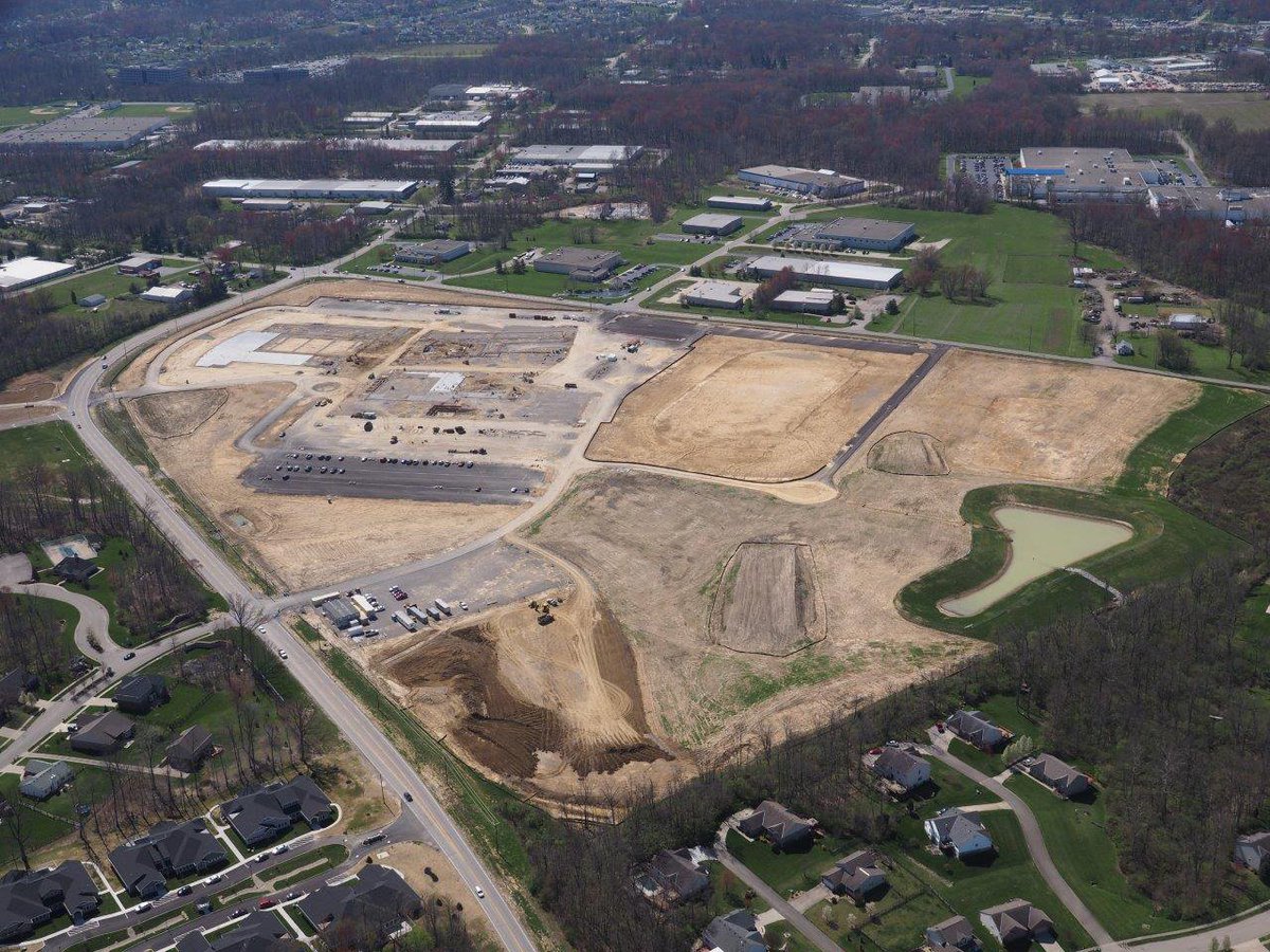 @wcwolves Aerial view, April 5, 2016.