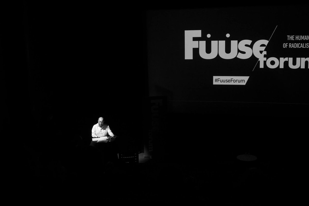 Fuuse's tweet photo. #Spokenword artist and #poet Munir Zamir at #FuuseForum last year: https://t.co/X5TSB4HXpX https://t.co/jLVZaT9t7G