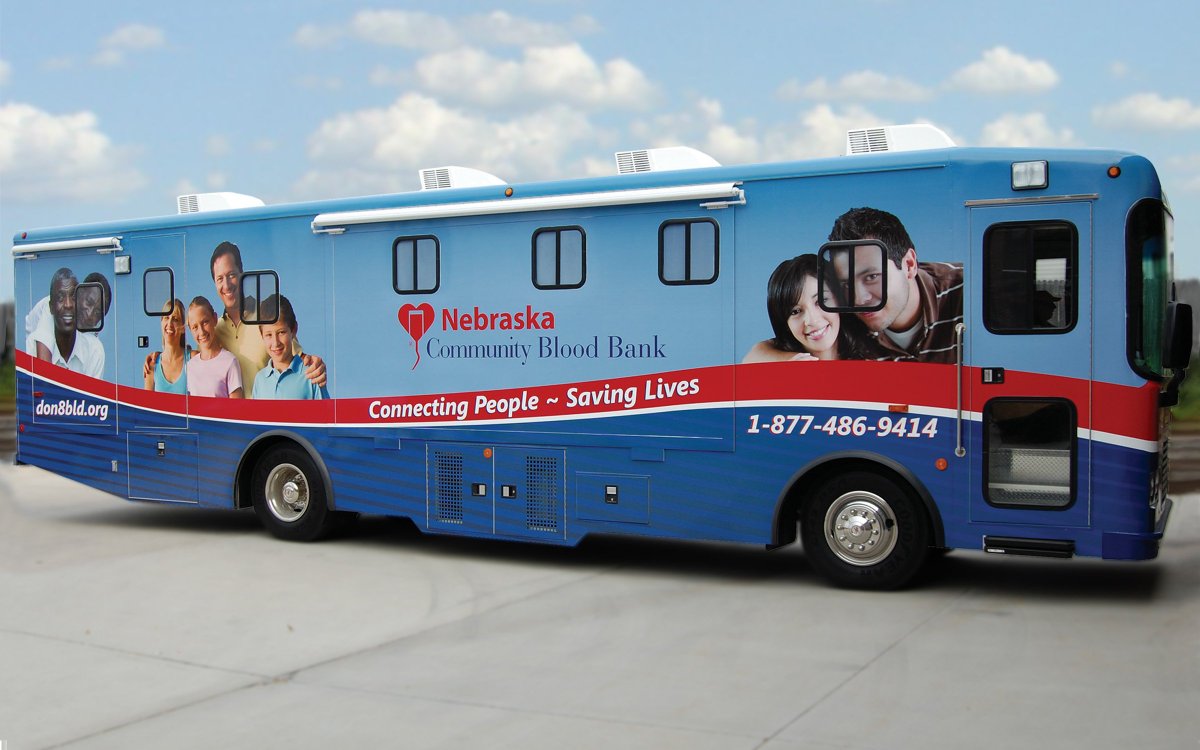 <a href="/UNLincoln/">University of Nebraska-Lincoln</a> #GreekWeek Blood Drive this Thurs &amp; Fri 9-4! Look for the <a href="/NCBBLincoln/">Nebraska Community Blood Bank</a> blue bus East side of the Stadium!