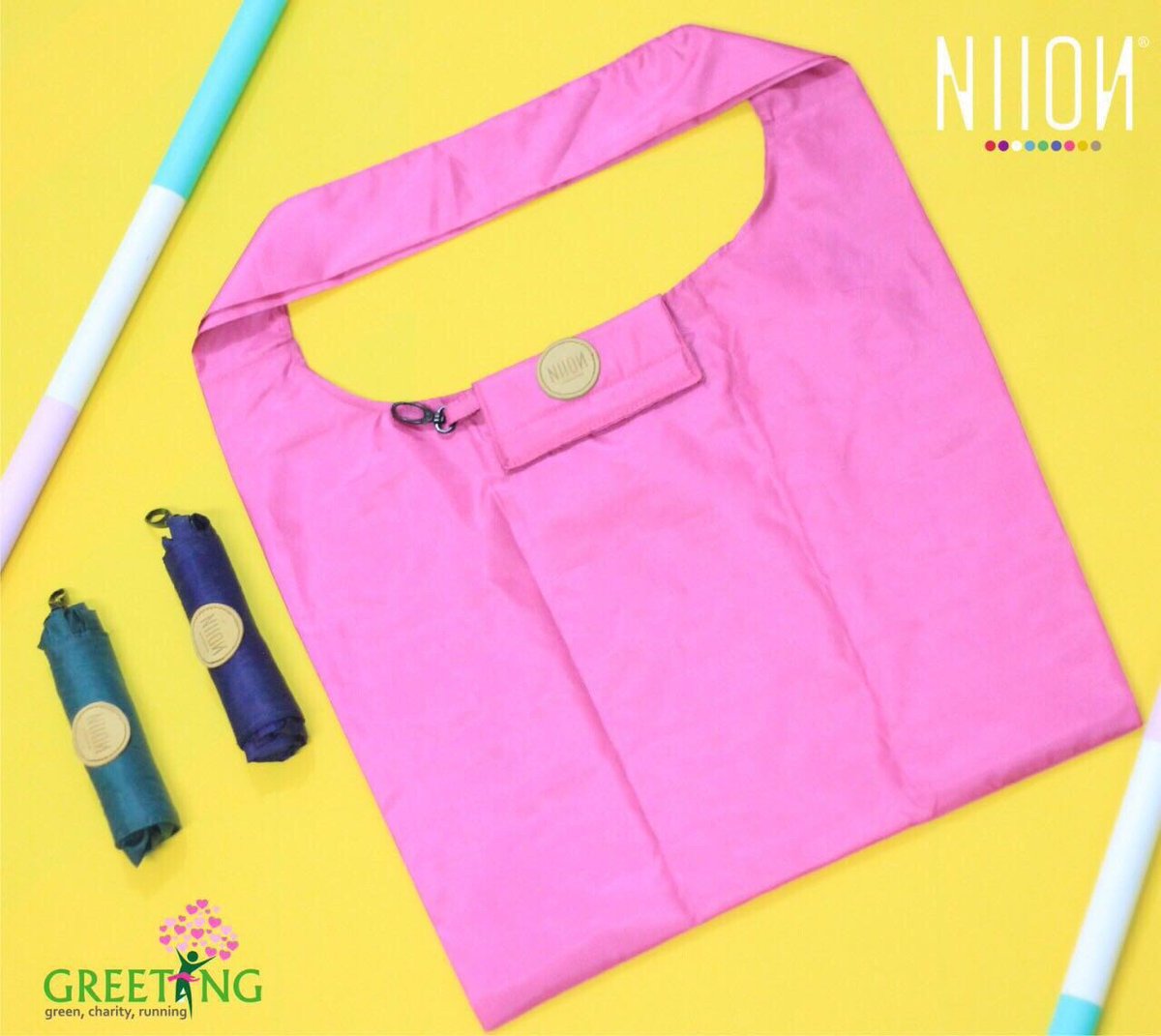 GREETING_ITB's tweet photo. We are happy to announce that all runner will get NIION ABBEY bag. So what you waiting for? @ardanradio https://t.co/1yQwtZ7POb
