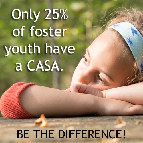 It's National Child Abuse Prevention Month. Look out for a child now! ow.ly/10xpDi #CASA #volunteer