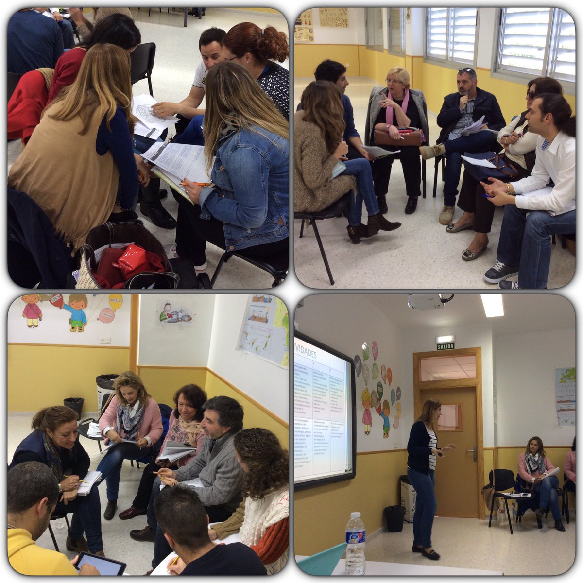 JuanAguilarT's tweet photo. Juan XXIII y @CEchamendi avanzan de forma muy positiva en ABP. Enhorabuena... Gracias @AnaCastilloRubi @trilemaedu https://t.co/fiLG4MwcAX
