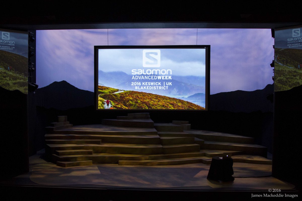 MyOutdoorsRun's tweet photo. #SalomonAdvancedWeek2016 Part 1 - #SRTV &amp; Q&amp;A at the Theatre by the Lake https://t.co/mq29eZar83 @SalomonRunning https://t.co/WcLPNgNYRM