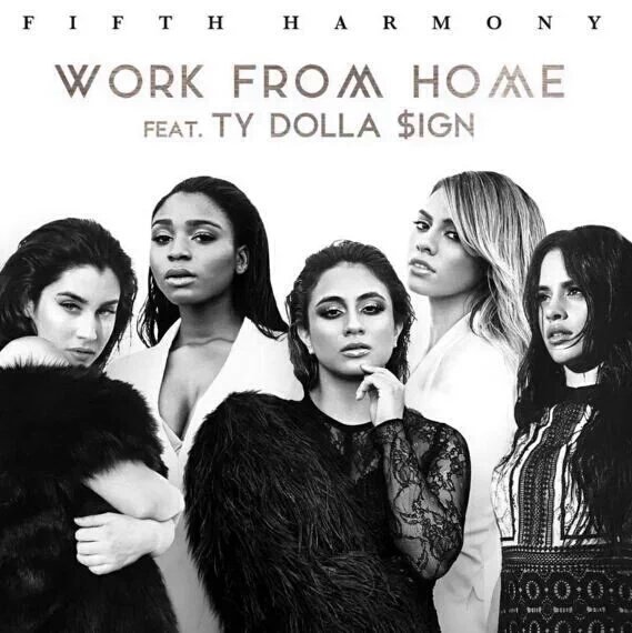 RT :  Work by <a href="/rihanna/">Rihanna</a> 
FAV : Work from home by <a href="/FifthHarmony/">Fifth Harmony</a>