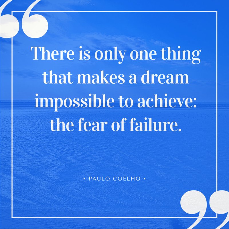 copromote's tweet image. Don&apos;t let fear dictate your dream. Quote via @paulocoelho.

#MondayMotivation #MotivationMonday #Quote