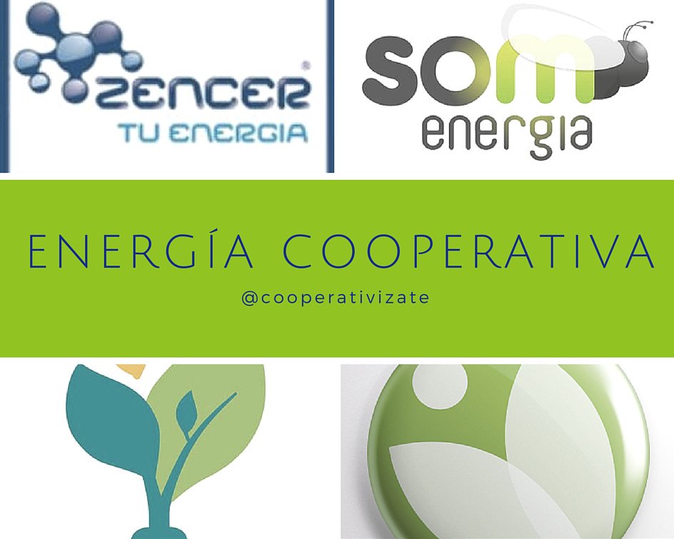¿Conoces las #cooperativas energéticas? #Energía alternativa <a href="/ZencerCoop/">Zencer, S. Coop. And</a> <a href="/SomEnergia/">Som Energia</a> <a href="/Goiener/">Goiener Taldea</a> <a href="/NosaEnerxia/">Nosa Enerxía S.C.G.</a>