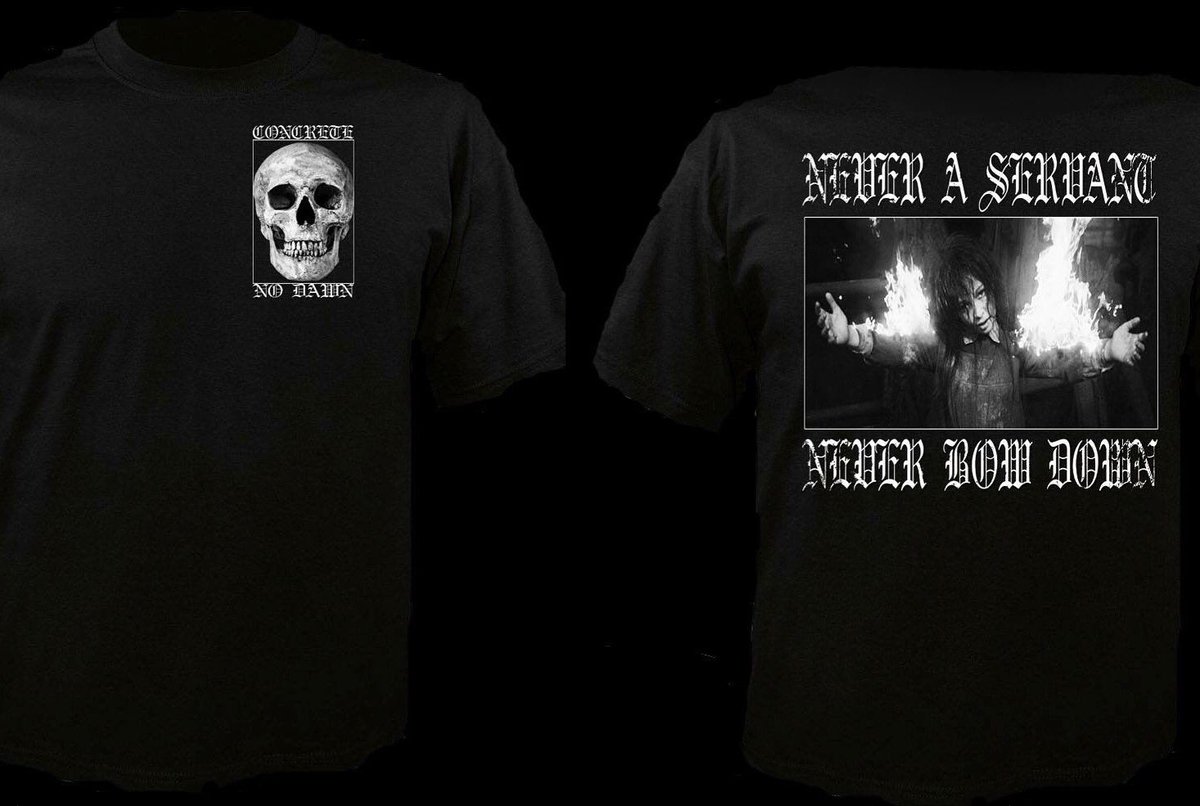 concrete518666's tweet image. Never a servant, never bow down. Available this weekend