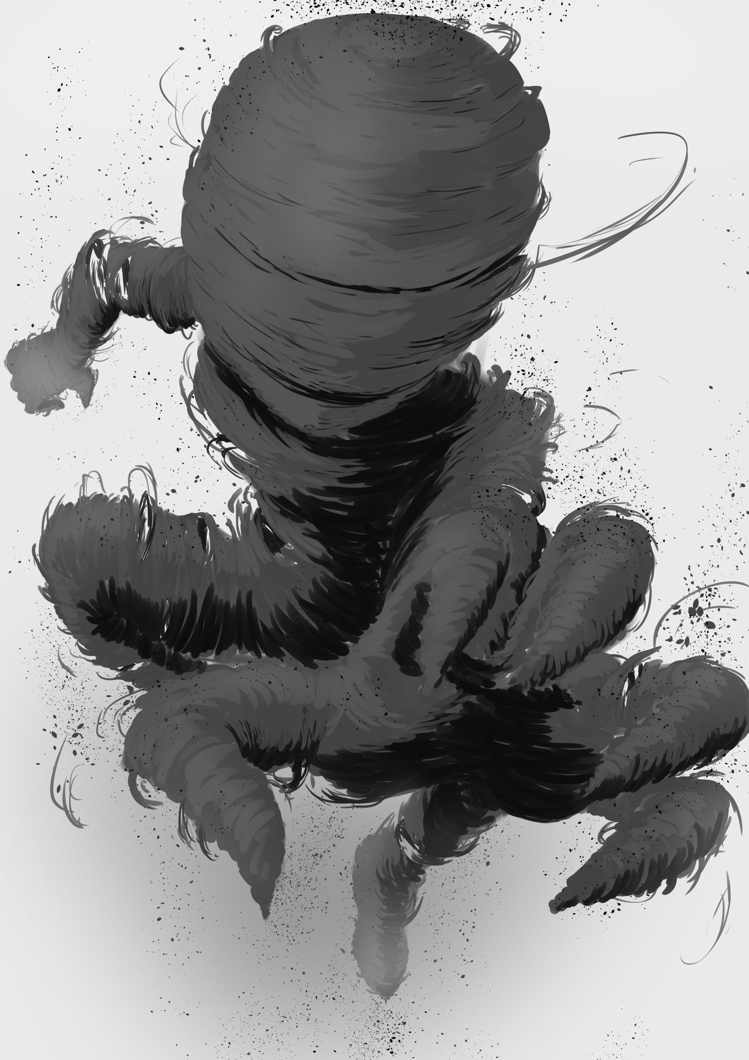 しば 亜人の黒い幽霊描いた 亜人 黒い幽霊 T Co Y02qqddxl7 Twitter