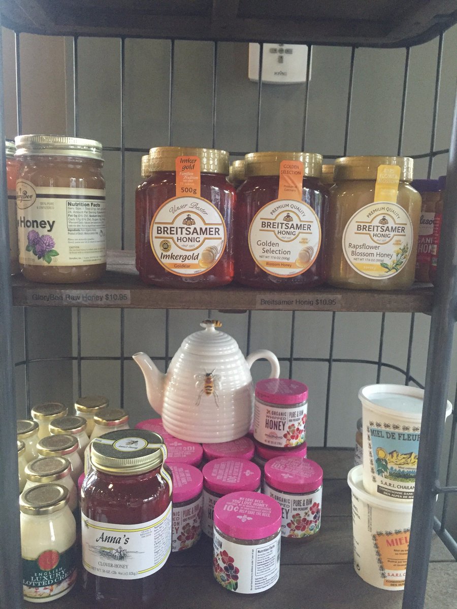 We have some of the best locally produced honey in a wide variety. Get one today for your home or for a gift!