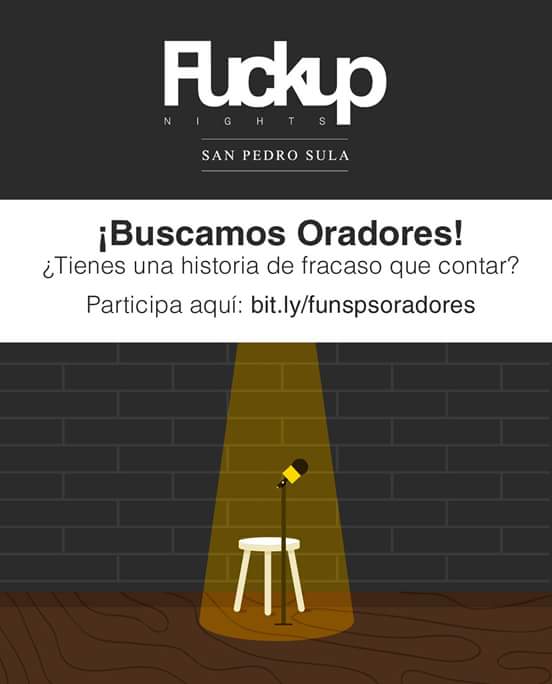FUNSPS's tweet photo. ¡Buscamos Oradores! ¿Tienes alguna historia de fracaso?
Participa: https://t.co/sWDLGCmPJu
#FUNSPS #OradoresFUNSPS https://t.co/CLqfAl6nYc