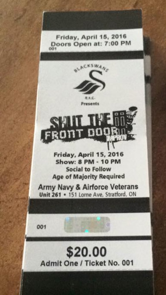 JimFromTheRadio's tweet image. ATTENTION Good People of @StratfordON &amp;amp; Area!  See me and @stfdimprov at @BlackSwanRugby fundraiser this Friday!