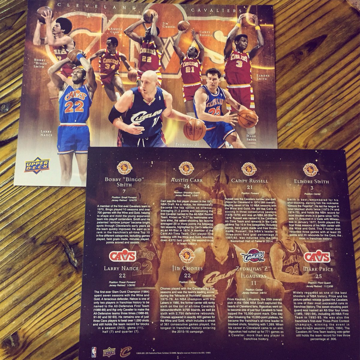 cavs's tweet photo. Our fans are adding to their Cavs memorabilia with this Cavs Legends Collectors Sheet, courtesy of @UpperDeckSports! https://t.co/Ex2VggJtOa