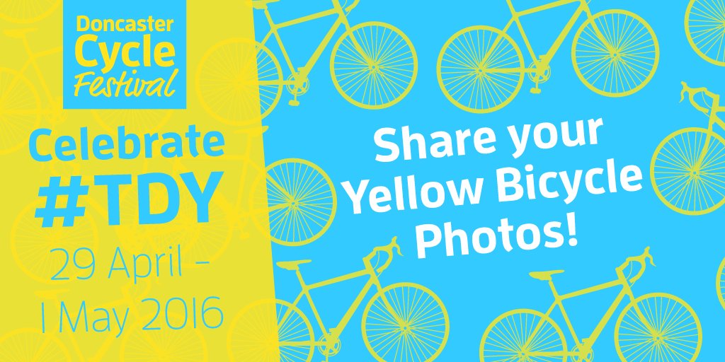 DonCycleFest's tweet image. Just TWO WEEKS until the @letouryorkshire comes to #Doncaster! Have you seen a #TDY yellow bicycle anywhere yet?
