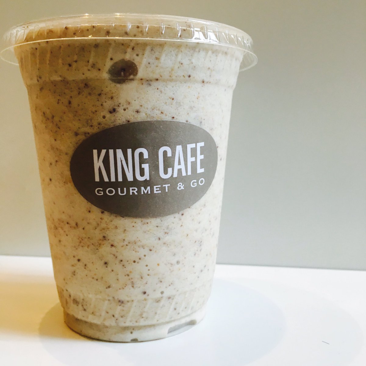 kingcafechicago's tweet photo. Come try our new Chocolate Pretzel Smoothie!!! https://t.co/UqnYnXHtPk