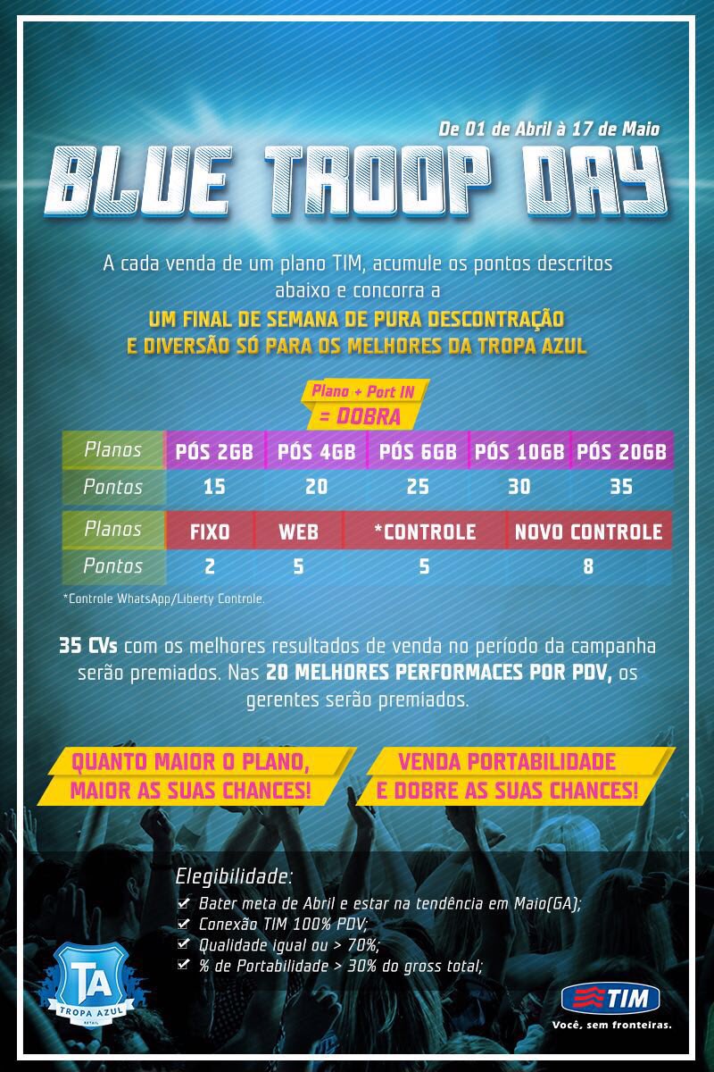 Retail Tropa Azul tweet media