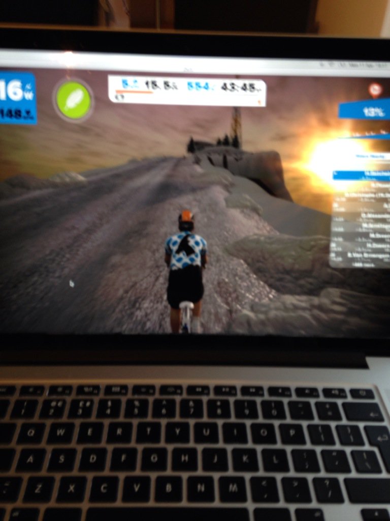 HamishBatchelor's tweet photo. Anything you can do @SebBatchelor @GoZwift... #goat https://t.co/Wo2vL1JemE