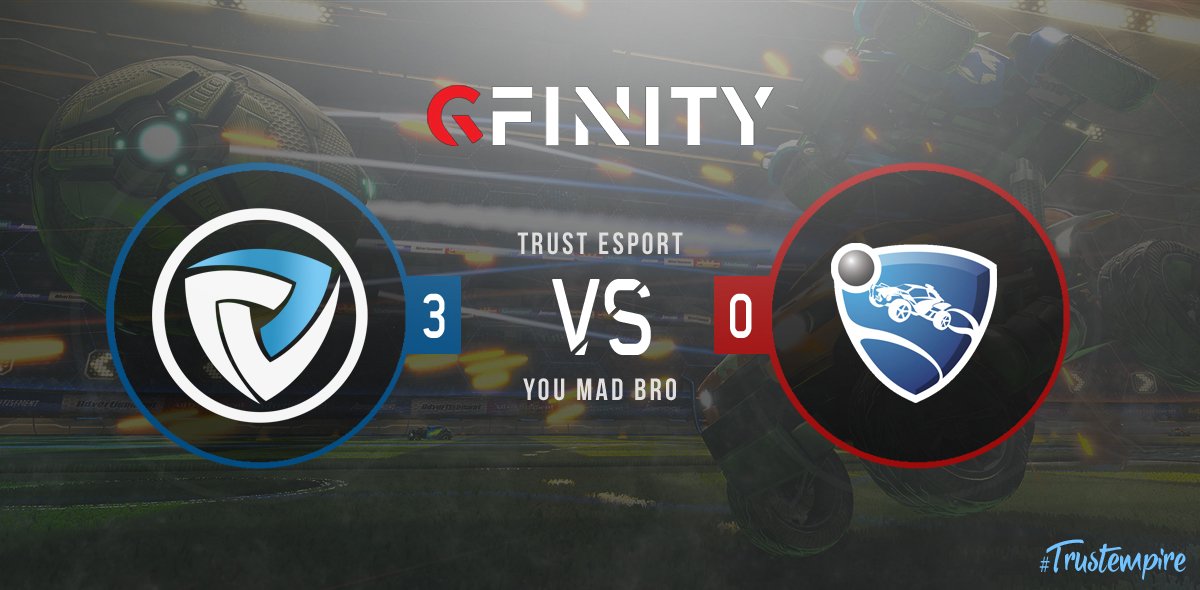 TrusteSport's tweet photo. Notre équipe accède en Quart de finale après une victoire contre les anglais de chez #YouMadBro.
 #TrustEmpire https://t.co/8ALxkZEBZ0