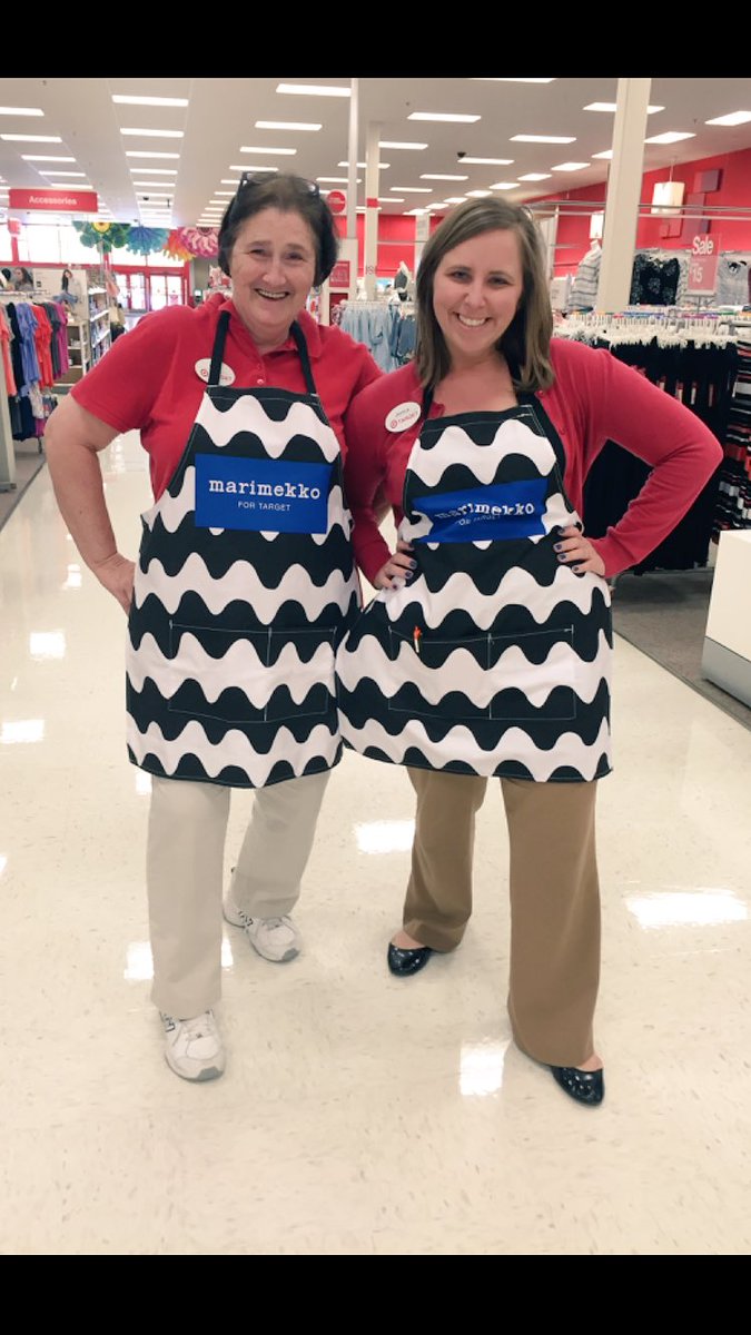 #T1371 is geared up and ready for the #MarimekkoForTarget launch this Sunday! <a href="/Target/">Target</a>