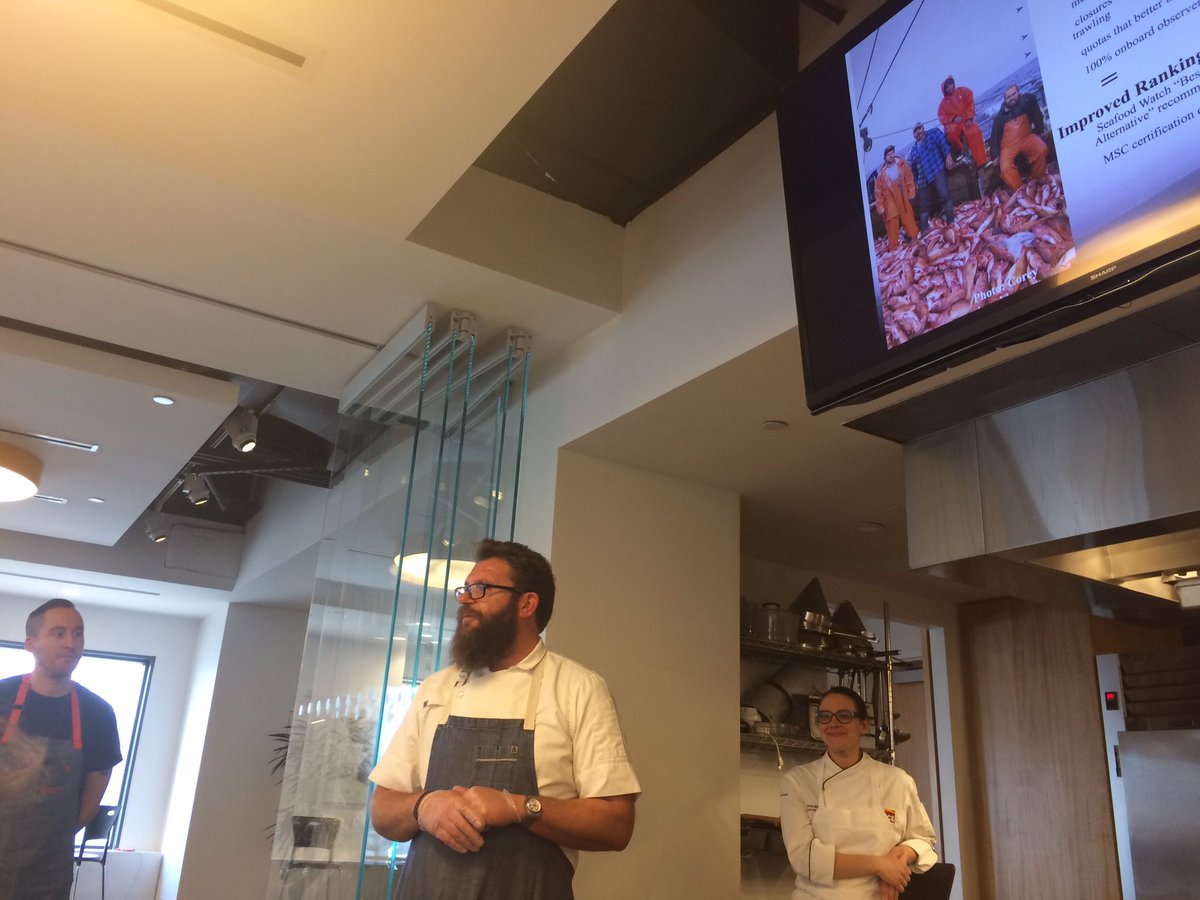 Sea2Table's tweet image. How chefs learn to love underloved species w @nicksonbroadway @cimarustila @hawaiifitz @SheilaSFW #chefsummit16