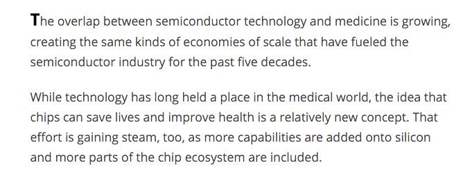 Chip_Insider's tweet photo. Using Chip Technology To Detect & Prevent Diseases https://t.co/iT8I70Rizn
#deepuv #semiconductor #hardware #LEDS https://t.co/zXK3sW3EJQ