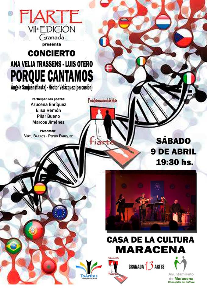 PilarBueno6's tweet photo. Una noche mágica la que vivimos este sábado en el Teatro de Maracena en un acto organizado por Fiarte. https://t.co/kj6ueWjA5s