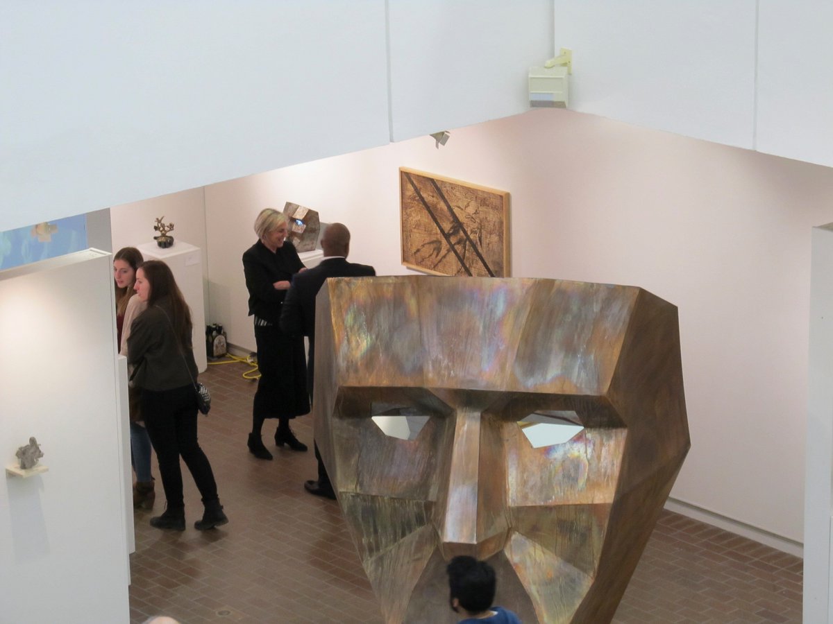 GSArts's tweet photo. @CityRochesterNY my #MFAShow at #Bevier Gallery #RIT is showing! Buy Sculpture 4 Rochester! https://t.co/M0MVDsxH1s https://t.co/ofr1YeiDle