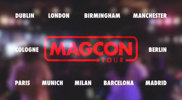 MagconUpdateUK's tweet image. If you don't know already ... MAGCON are coming to Europe #MagconEurope 😱😁