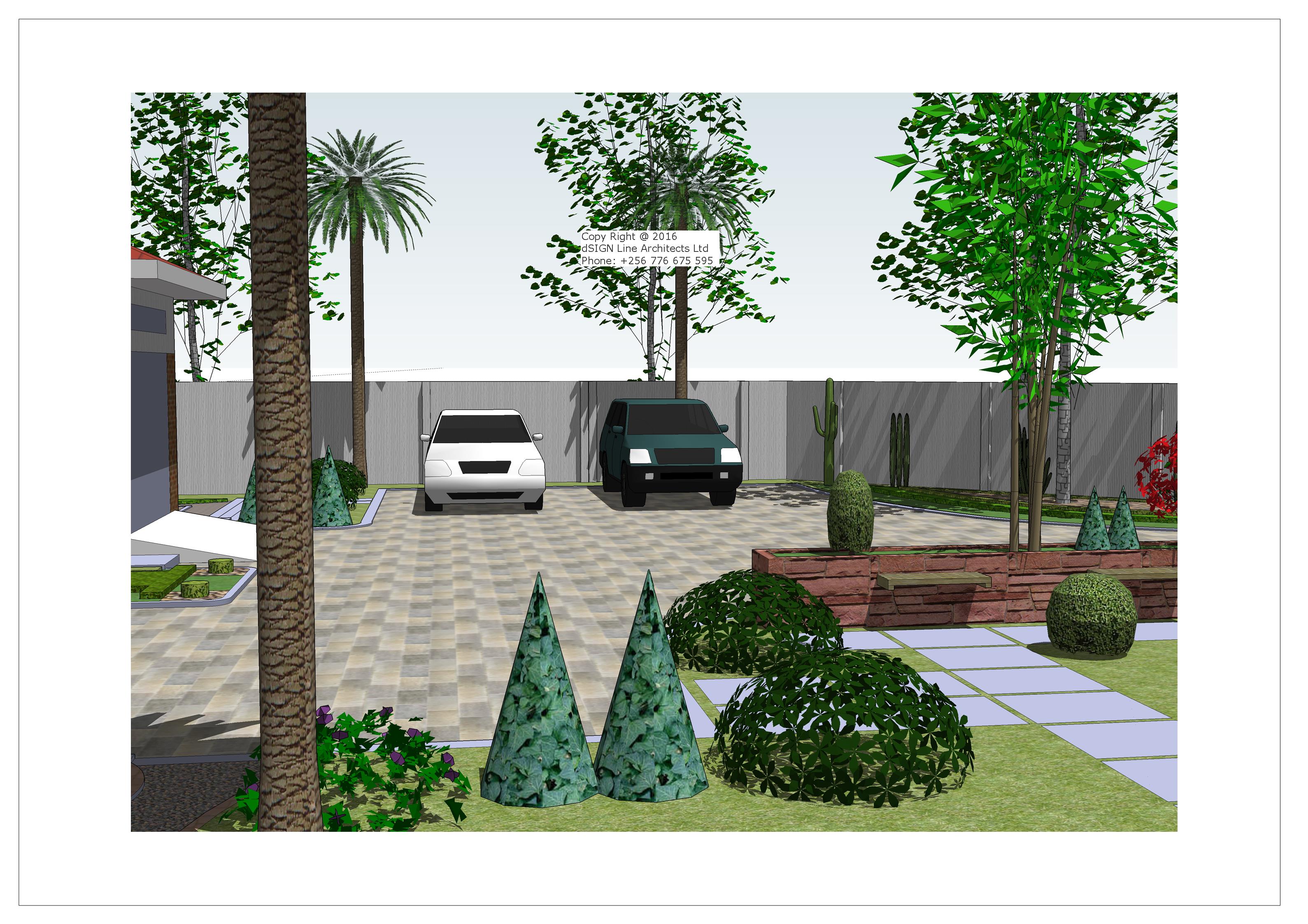 Parking Lot Landscape Design