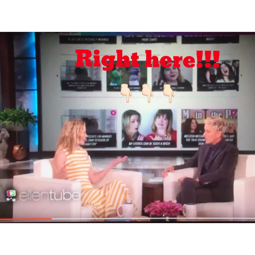 GinBloPro's tweet photo. Our faces were on @TheEllenShow btwn Ellen and @ElizabethBanks!!! Sketch: https://t.co/18QIjpiUJ0 #ginblo #whohaha 🎉 https://t.co/6PpxTZJuS4