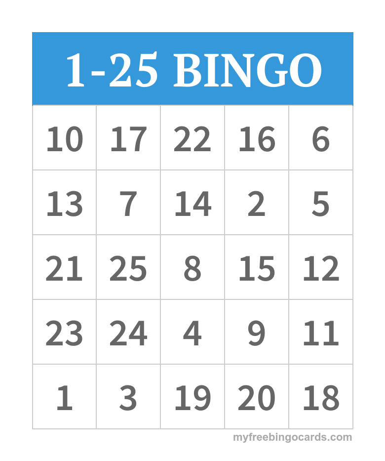 elke keer Definitief Indirect myfreebingocards on Twitter: "Play 1-25 Bingo now! https://t.co/mLzMlrThus  | https://t.co/OA54G2fym8 https://t.co/uoBei5yrLC" / Twitter