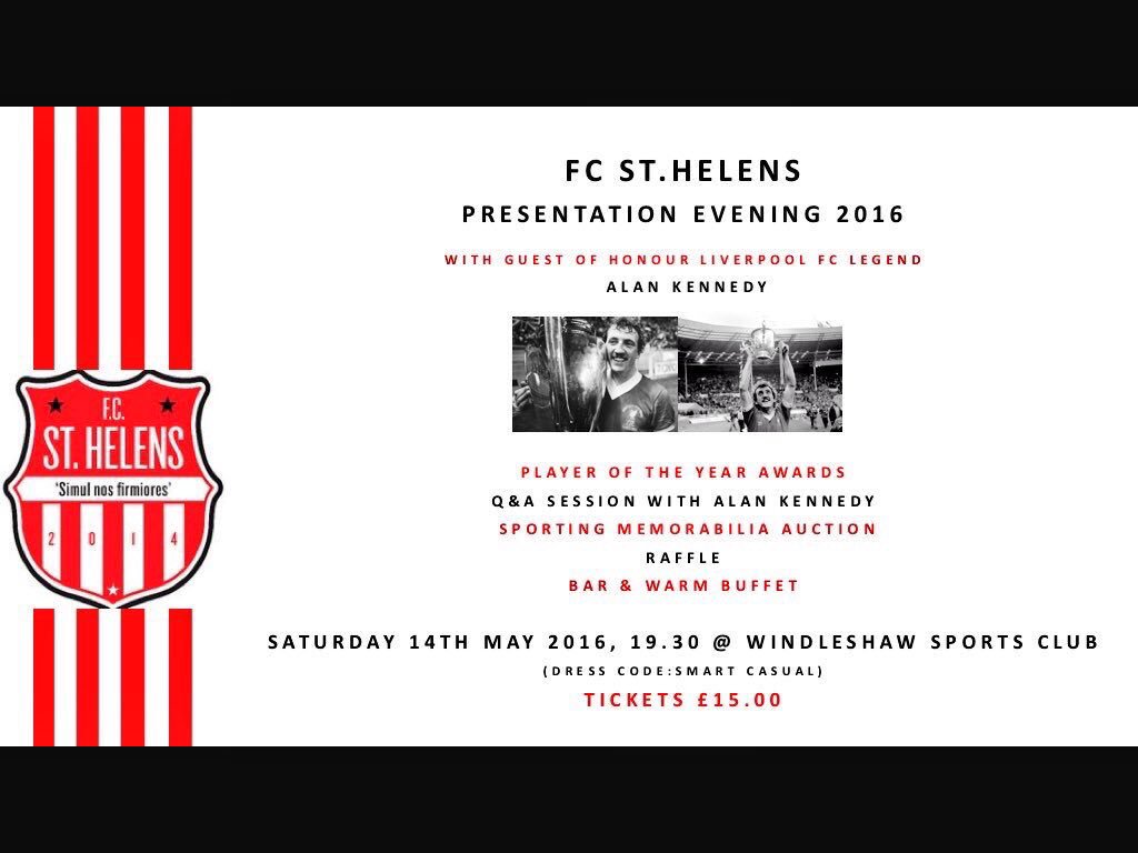 fcsthelens's tweet photo. #sthelenshour
Join us to celebrate what could be a great season for the club. https://t.co/6ZE1Wh6Jvj