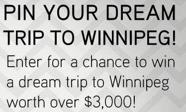 TourismWPG's tweet photo. Win a customized $3000 vacation to #Winnipeg with our Pin &amp; Win Contest! https://t.co/pchEkTcdrn #onlyinthepeg https://t.co/z4gpkPjXkx