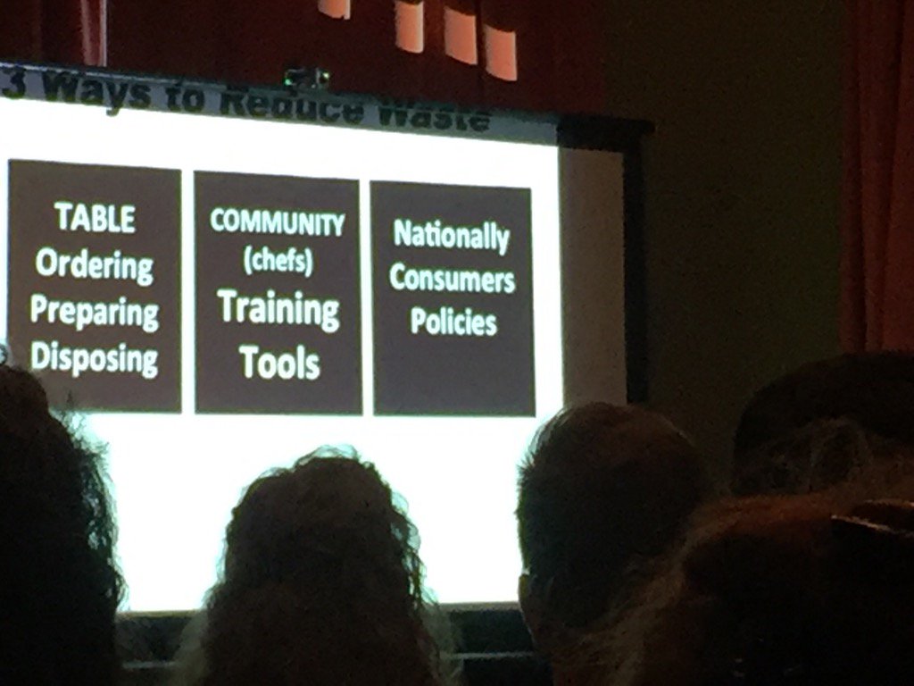 iEat_Green's tweet image. #Chefslead at #chefsummit16  @ChefAction fighting food waste in the kitchen and@community