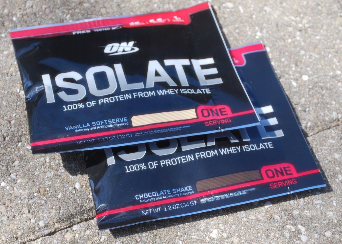Team_Optimum's tweet image. RT for the chance to sample new ON Isolate in both Chocolate Shake and Vanilla Softserve flavors.
