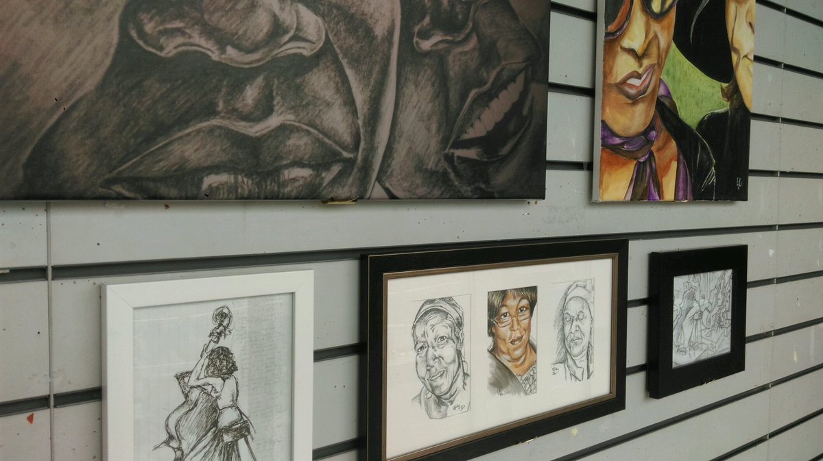 ejsart_art3's tweet photo. Ejsart #ArtExhibition pt3 @lewishamlibrary, (11-22 April) and features 'Buildings and Portraits.' @chichinwanoku https://t.co/QmZTfRjijZ