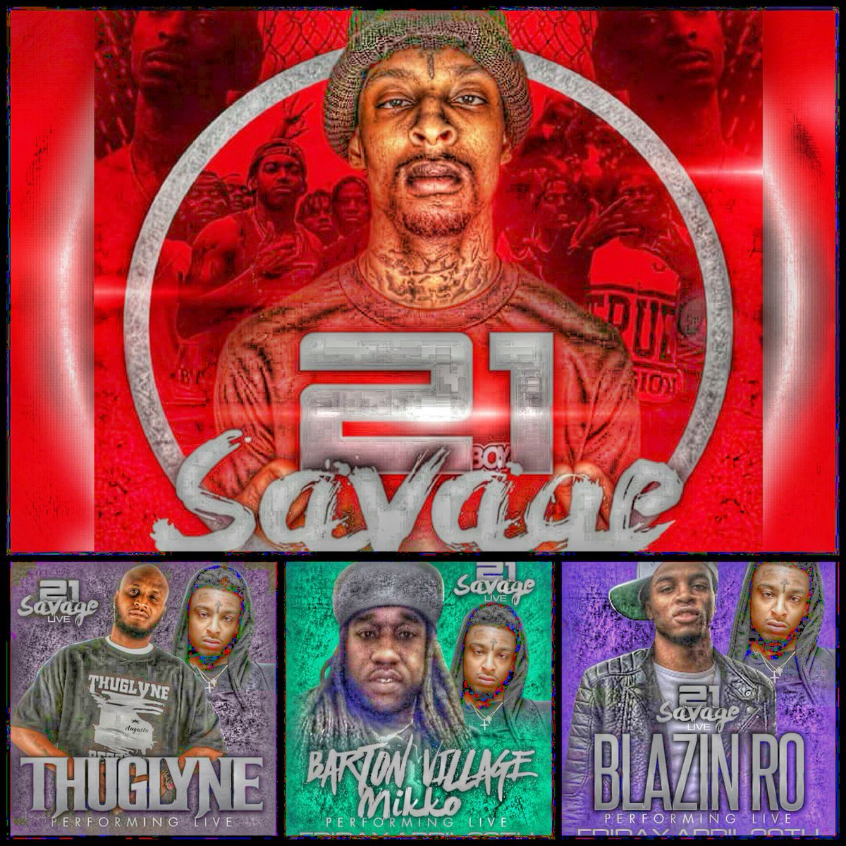 BluDaBrand's tweet image. #Sbar #AugGa April 15th ** get ya tickets now b4 they sell out**