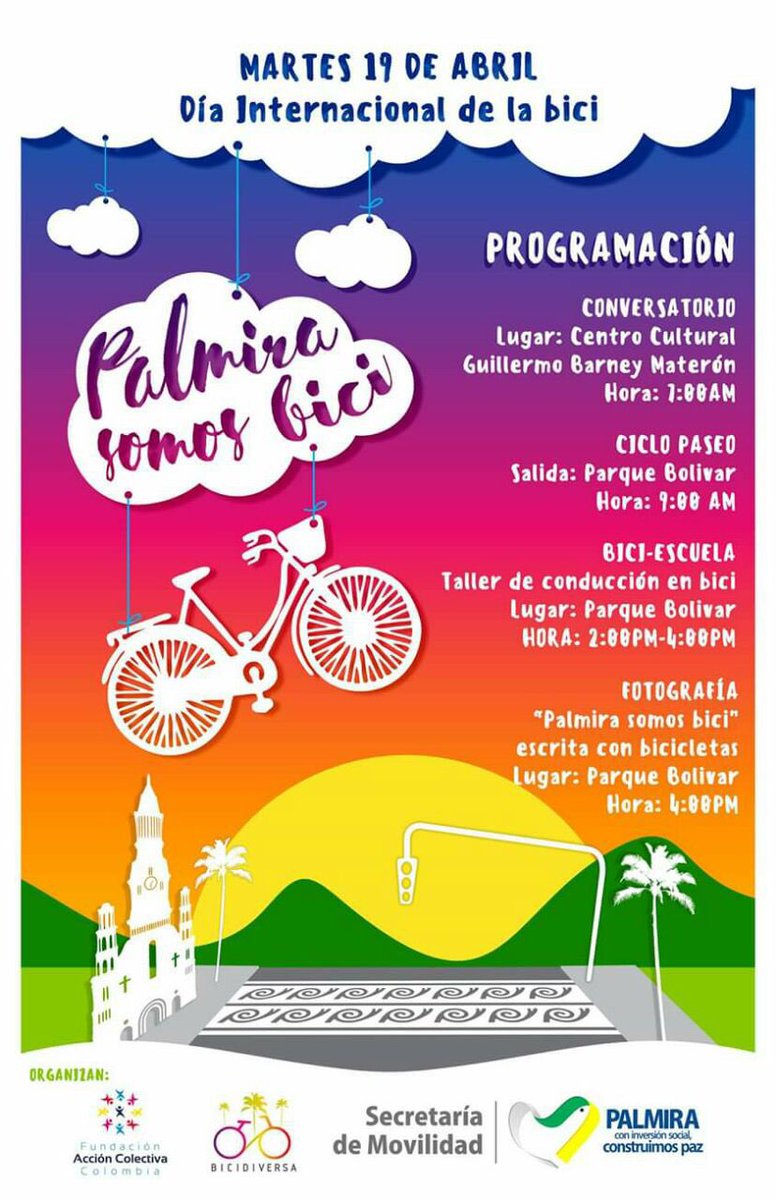 conectados_info's tweet photo. #ConectaDOS con nuestro  #GPSSocial este #Sábado16 con #CocinaDeSuperHéroes de @FundacionDINOS y #PalmiraSomosBici https://t.co/plXSLUfaye