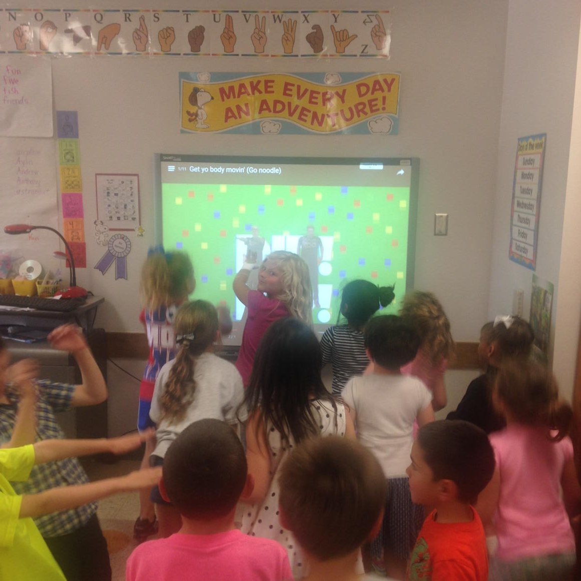 We love brain breaks! #lovemyschoolday